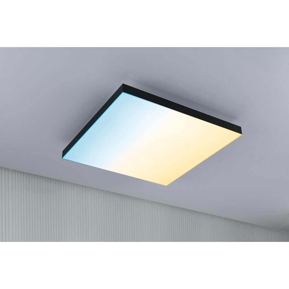 LED Panel Velora Rainbow RGBW Dynamisch Quadratisch Schwarz