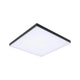 LED Panel Velora Rainbow RGBW Dynamisch Quadratisch Schwarz - Deckenleuchte mit modernem Design.