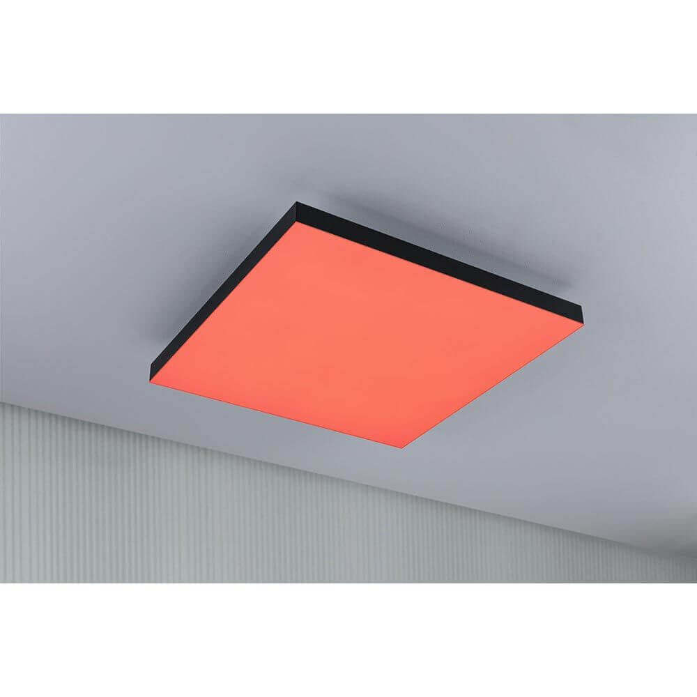 LED Panel Velora Rainbow RGBW Dynamisch Quadratisch Schwarz