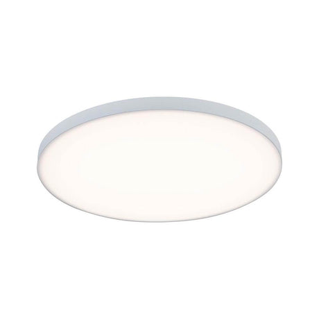 LED Panel Velora Dim-to-Warm Weiß - rundes, flaches Aufbaupanel für Wand und Decke mit satinierter Diffusorplatte