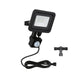 Park + Light Sensor LED Außenstrahler Bimea IP65 Schwarz mit Bewegungsmelder und Kabel