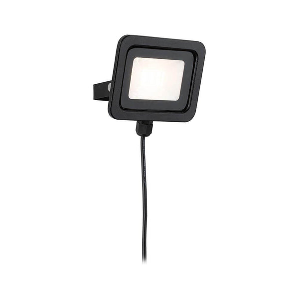 Park + Light LED Außen-Wandstrahler Bimea IP65 Schwarz für Carport, Terrasse und Garage
