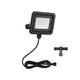 Park + Light LED Außen-Wandstrahler Bimea IP65 Schwarz mit Kabel und Verbindungsteilen