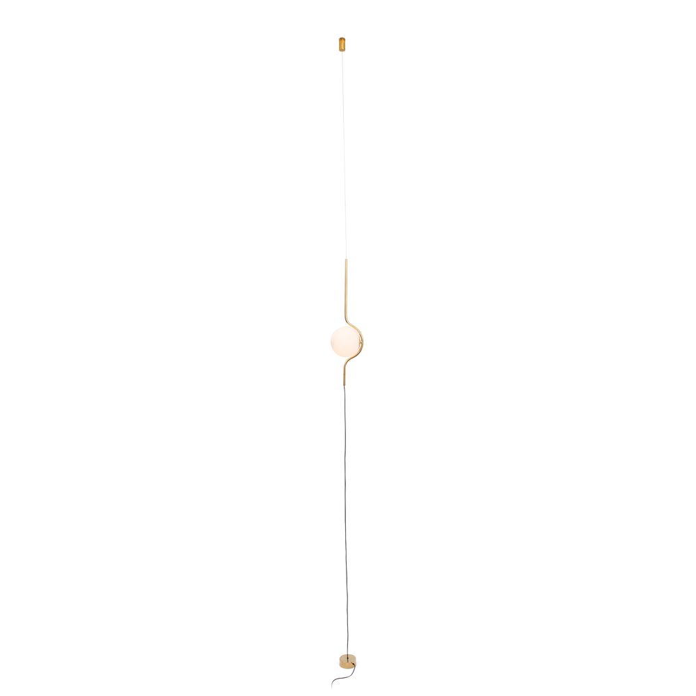 LED pendant floor lamp LE VITA 6W 2700K gold-colored