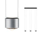 LED Pendelleuchte Aldan 3-flammig 3x9W mit individuellem Pendellängen und dimmbaren Licht.