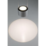 LED -riipuslamppu Aldan Schwarz, alumiini harjattu