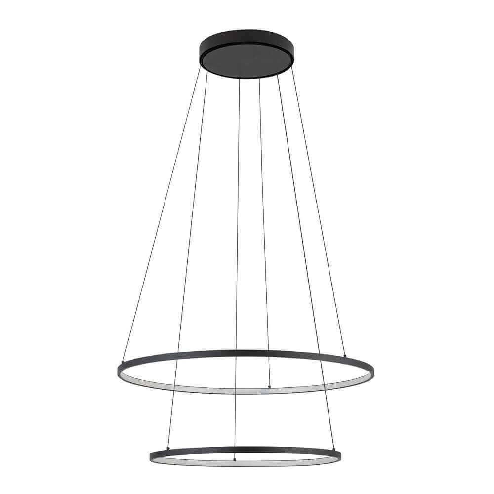 LED PENDANT LAMP CIRCOLO Ø 60cm 3000K noir