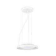 LED Pendelleuchte DOLME Ø 40cm Weiß