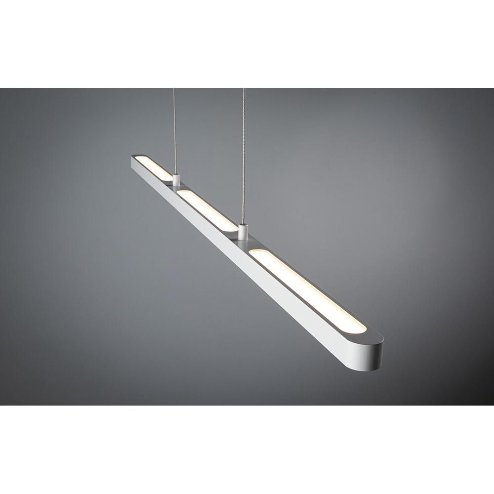 LED pendant light Lento chrome-matt dimmable