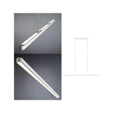 LED Pendelleuchte Lento in Chrom-Matt, dimmbar und höhenverstellbar, modernes Design mit gleichmäßigem Licht.