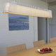 LED Pendelleuchte Owalo 7000 aus Holz 100cm