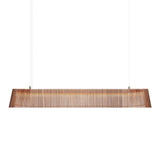 Lampe à pentence LED Owalo 7000 en bois 100 cm