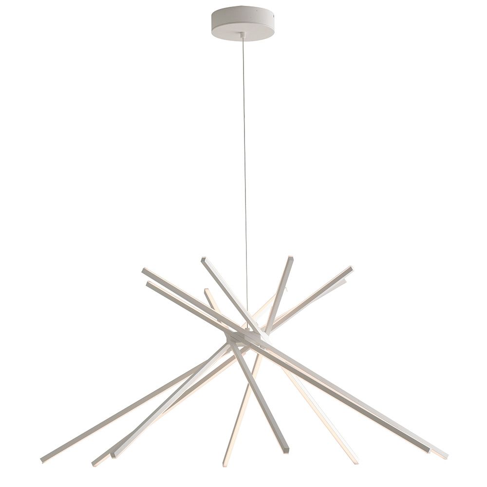 Lámpara colgante LED Shanghai Blanco