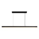 LED Pendelleuchte Skylar im minimalistischen Industriedesign mit dreistufiger Dimmfunktion.