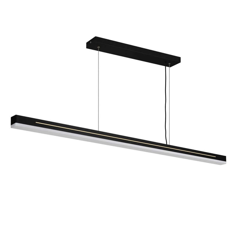 LED Pendelleuchte Skylar im minimalistischen Industriedesign mit dimmbarer Funktion.