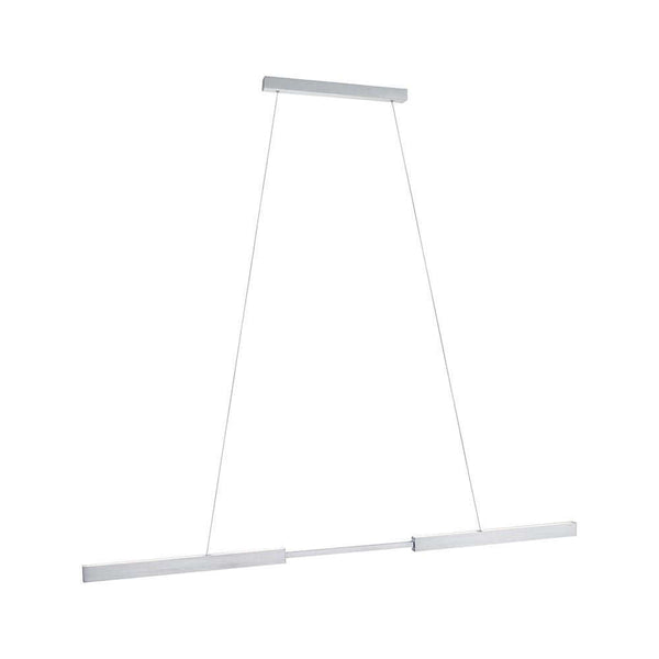LED Suspension Smart Home Zigbee Aptare aluminium brossé au design extensible et avec télécommande