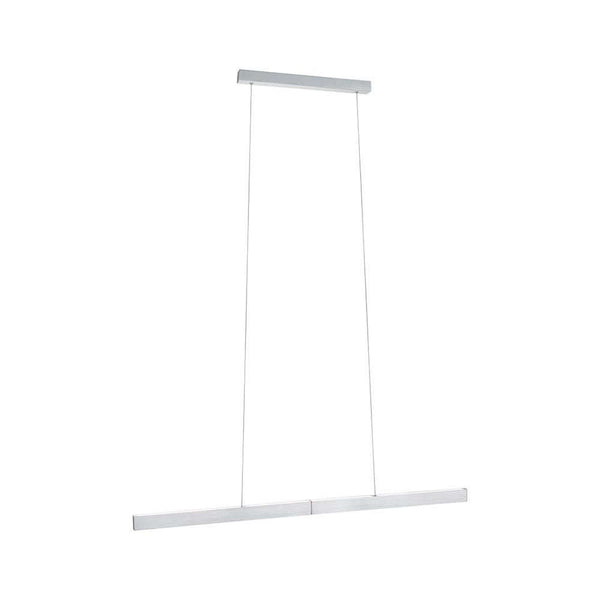 LED Suspension Smart Home Zigbee Aptare aluminium brossé avec télécommande pour un éclairage intérieur moderne