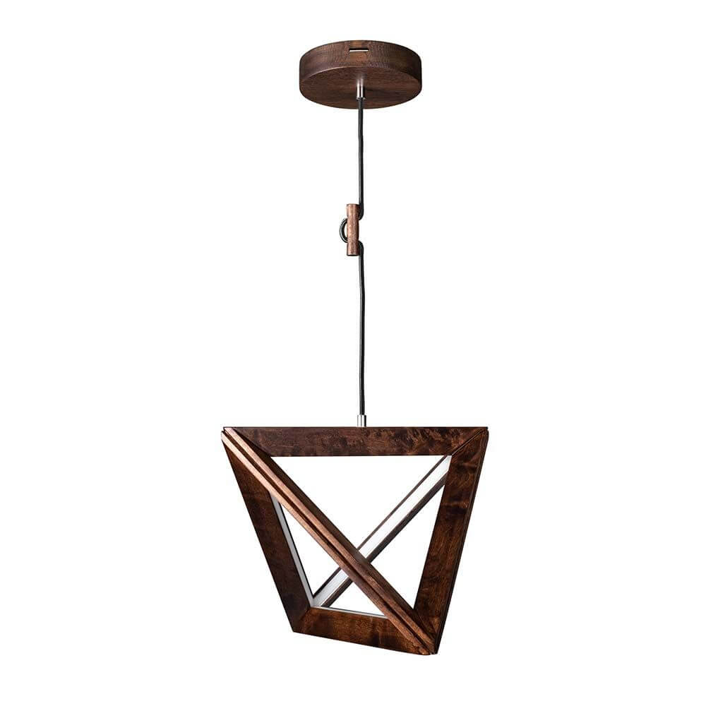 Lampada a ciondolo a LED Trigonon 2500lm dado
