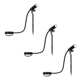 LED Plug & Shine Spot Plantini Erweiterungsset mit drei wetterbeständigen Leuchten für Gartenbeleuchtung.