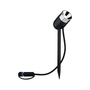 LED Plug & Shine Spotlight Pike 3000K 24V 40° Anthrazit, wetterfester Erdspießstrahler für Pflanzen