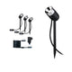 LED Plug & Shine Basis-Set SpotlightPike 5m Kabel + Trafo 24V mit drei warmweißen Spießen und Trafo