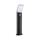 LED Sensor- Pollerleuchte Adya Anthrazit IP54 in modernem Design mit Bewegungsmelder und Diffusor.