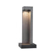 LED Pollerleuchte Concrea Schwarzer Sandstein Beton IP65