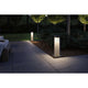 LED Pollerleuchte Concrea Schwarzer Sandstein Beton IP65