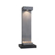 LED Beton Pollerleuchte Concrea Dunkler Sandstein IP65