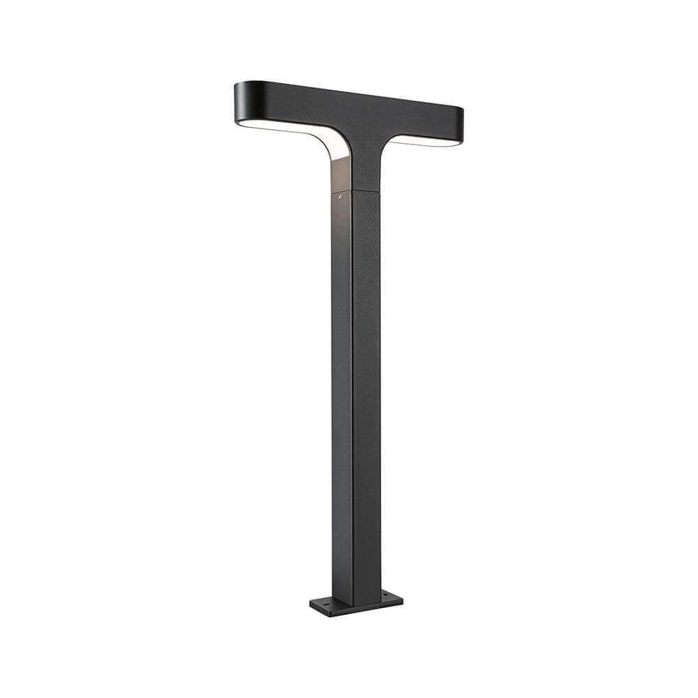 LED Pollerleuchte Dobla Anthrazit Aluminium