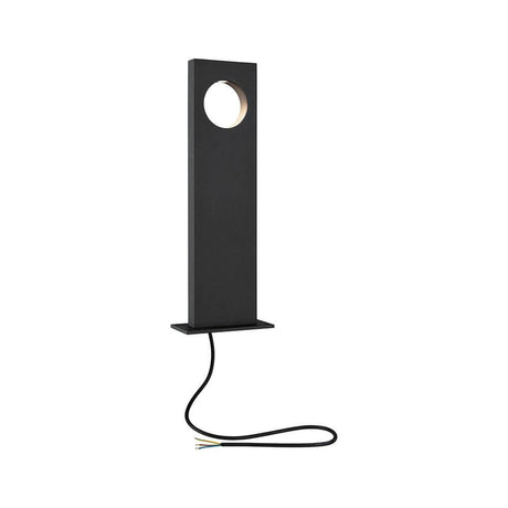 LED Pollerleuchte Ivo Grau Metall IP65 - modernes, blendfreies Design für sichere Wegbeleuchtung