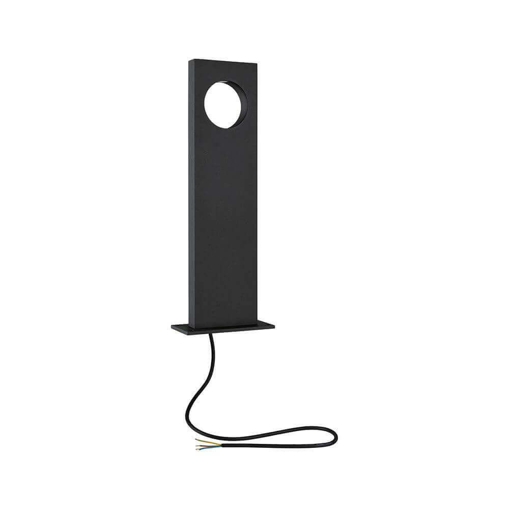 LED Pollerleuchte Ivo Grau Metall IP65