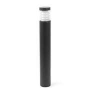 LED Borne lumineuse PLIM 3 10W 3000K IP65 gris foncé - éclairage extérieur moderne au design sombre.