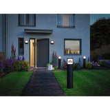 LED PollerLuchte PADEA with movement and twilight sensor
