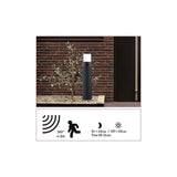 LED PollerLuchte PADEA with movement and twilight sensor
