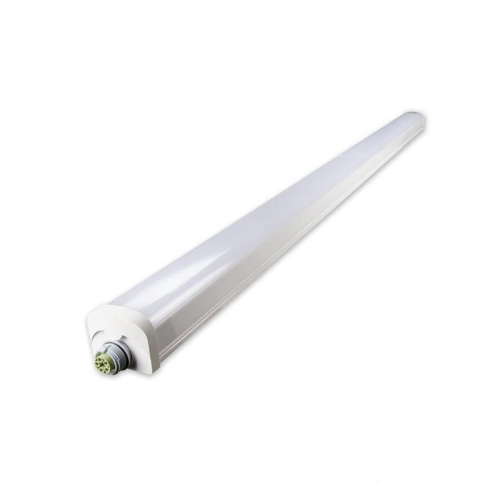 LED professionel linje lampe 150 cm nødlysfunktion 5100lm IP66 Neutral White