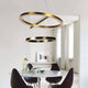 LED Ring-Hängelampe Esmee Ø 100cm Gunmetal