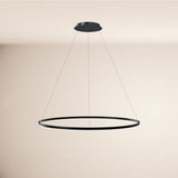 s.luce Candeeiro suspenso de anel LED Ø 120cm