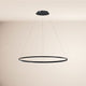 s.luce LED Ring Hängeleuchte Ø 120cm in modernem Design, minimalistisches und elegantes Lichtobjekt.