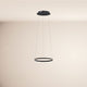s.luce LED Ring Pendelleuchte Ø 40 cm in modernem, minimalistischen Design für elegantes Raumlicht.