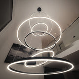 s.luce LED ring pendant light round direct or indirect