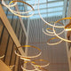 s.luce Made LED ring XL pendellampe trappe Dæmpbar RAL