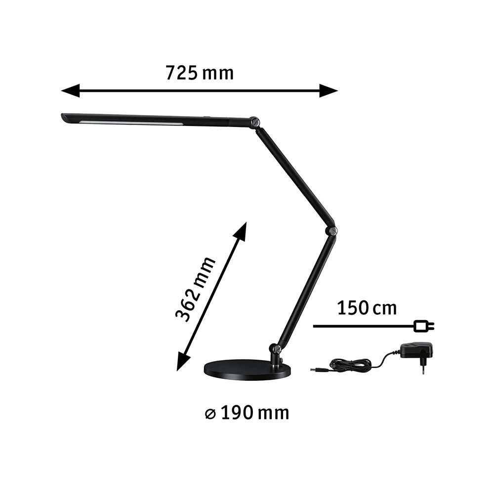 LED Schreibtischleuchte FlexBar Dim-to-Warm CCT