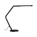 FlexBar LED Schreibtischleuchte in Schwarz mit dimmbarer Tunable White-Funktion und beweglichem Flexarm.