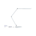 LED Schreibtischleuchte FlexBar Weiß mit verstellbarem Flexarm und 3-Stufen-Dimmer für individuelles Licht.