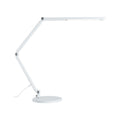 LED Schreibtischleuchte FlexBar in Weiß, verstellbar mit 3-Stufen-Dimmer und flexibler Ausrichtung.