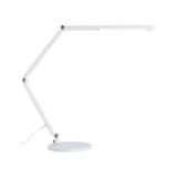 Lampe de bureau LED blanc flexable avec un gradateur en 3 étapes