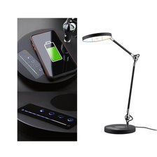 LED Schreibtischlampe Numis Induktives Laden Dimmbar + CCT IP65 mit Touchsteuerung und Smartphone-Ladefunktion