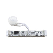 MaxLED Sensor PIR für Profile DC 24V Weiß: kompakter Bewegungsmelder für LED-Stripes mit Dämmerungssensor