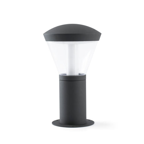 LED Bollard light SHELBY 32cm IP65 Dark grey - modern outdoor lighting for stylish accents.